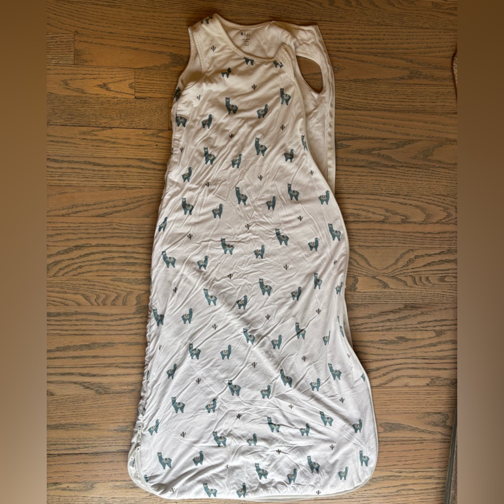 Kyte BABY 1.0tog Sleep Sack in llama print. XL